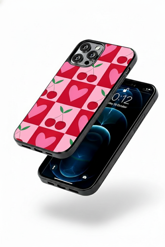 Cherry & heart Case