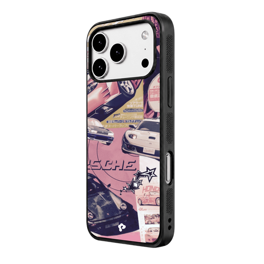 Pink Vintage Car Case