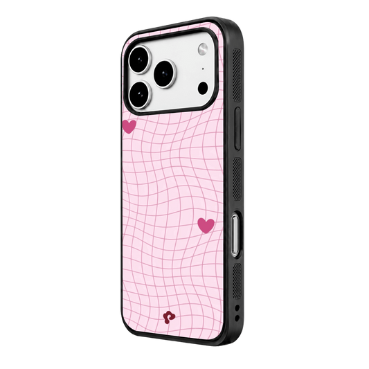 Pink Wavy Plaid Case