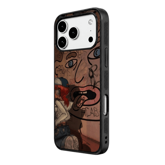 Doodled Girl Case