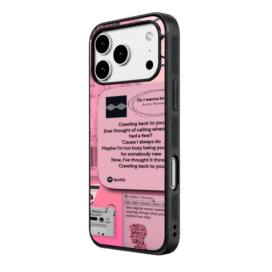 Pink Arctic Monkeys Case