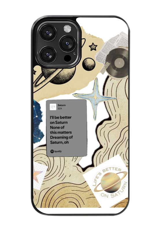 Yellow Saturn Case