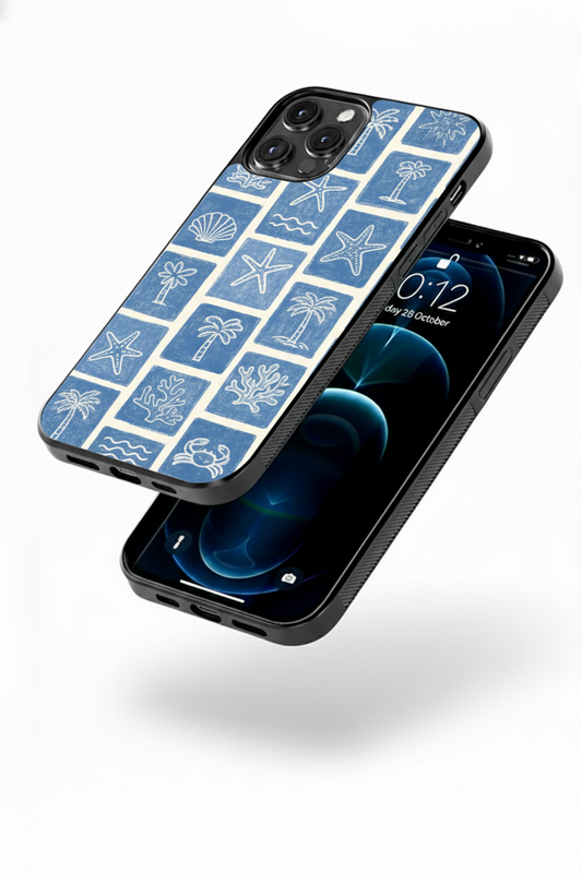 Blue Beach Mosaic Case