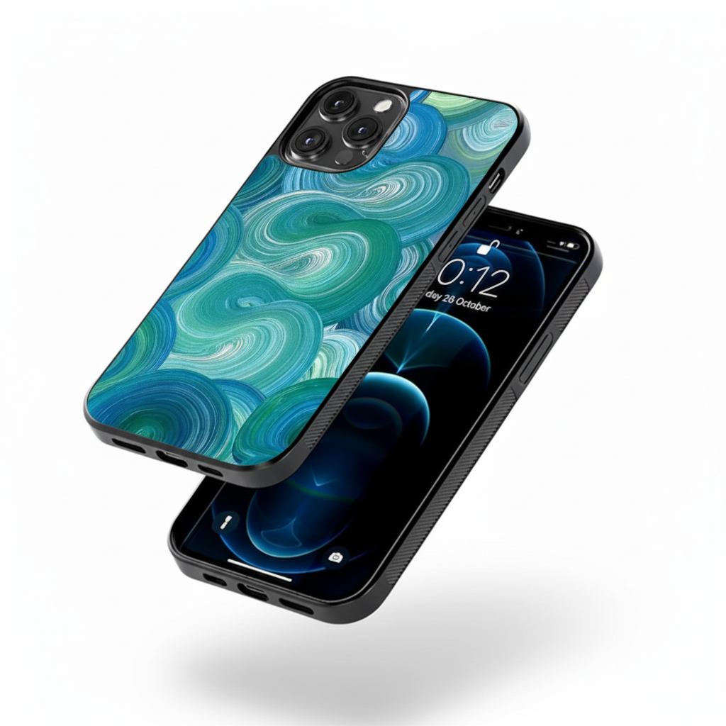 Swirl art Case