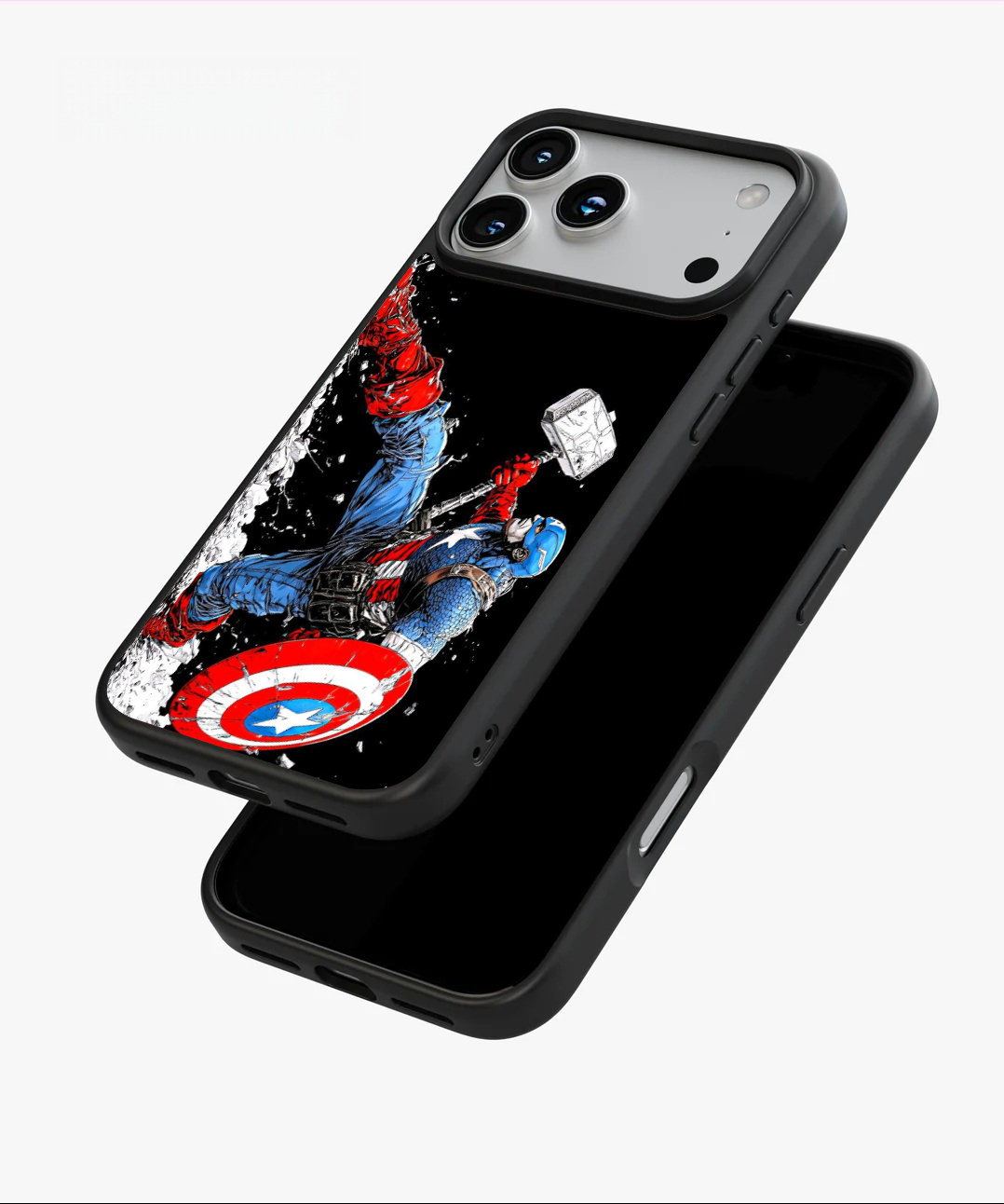 Captain America Mjolnir Dark Edition Case