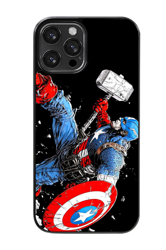 Captain America Mjolnir Dark Edition Case