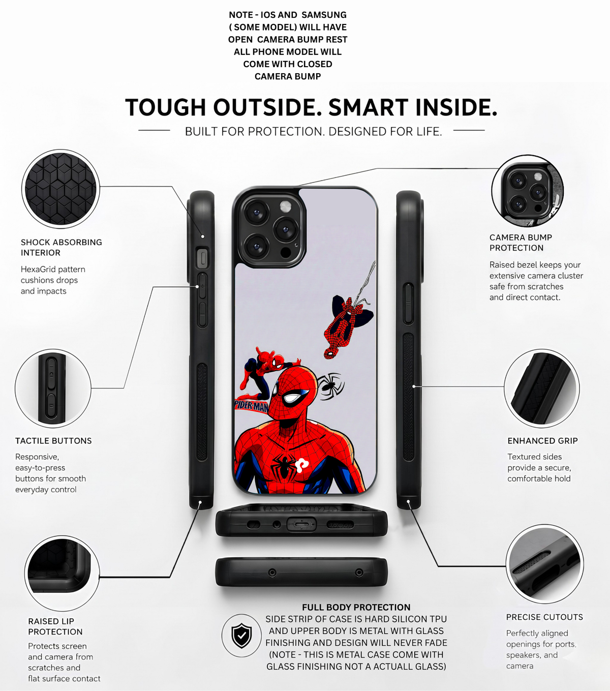 Spider Warrior Male Case