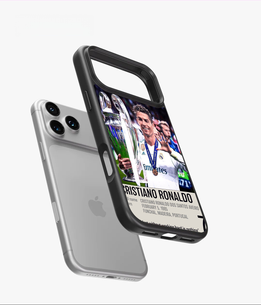 CR7 UCL Trophy Phone Case