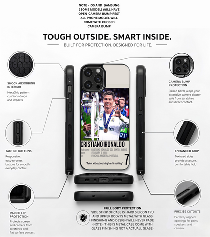 CR7 UCL Trophy Phone Case