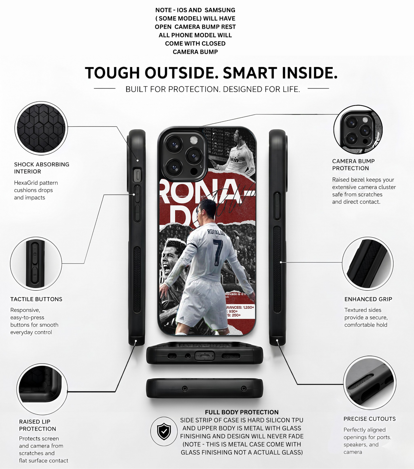 CR7 Signature Series Collage Case