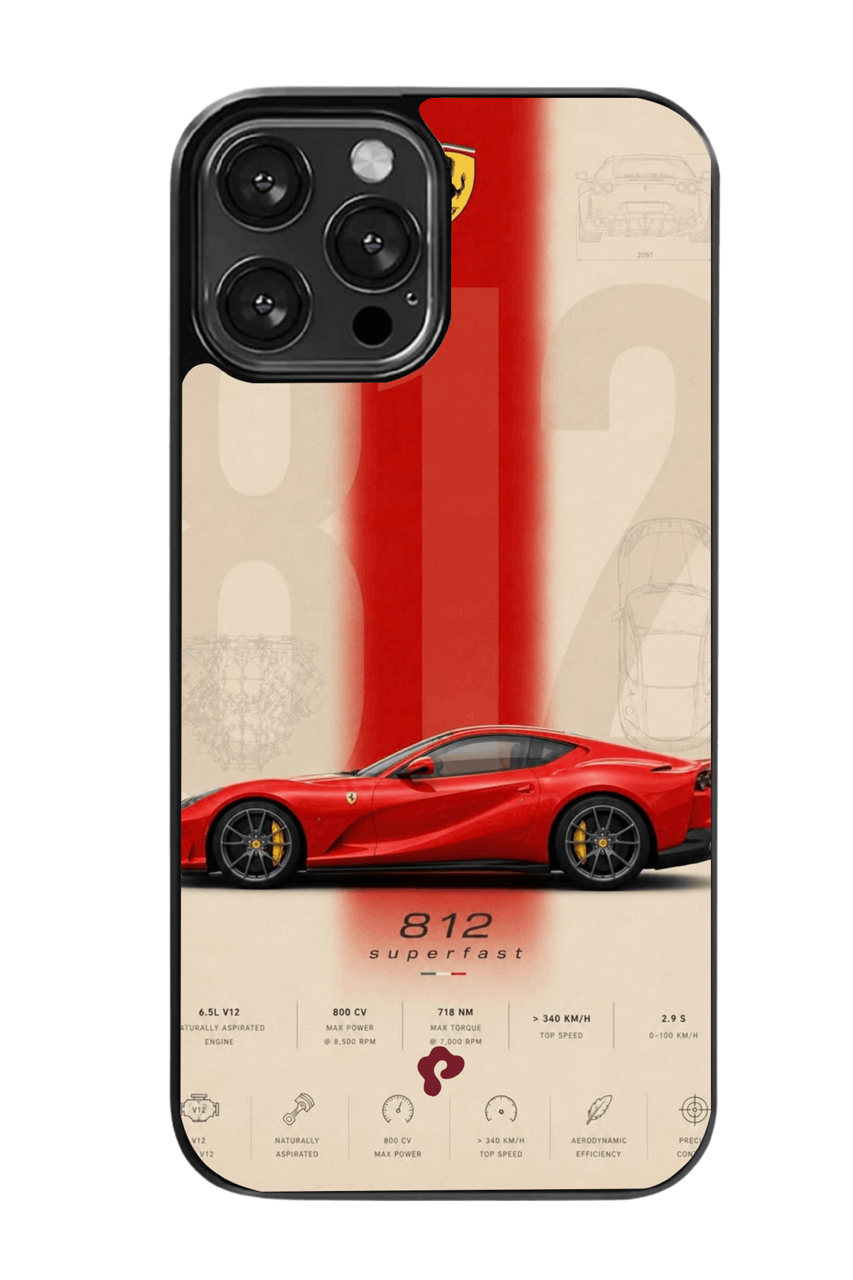 B12 Superfast Ferrari Case