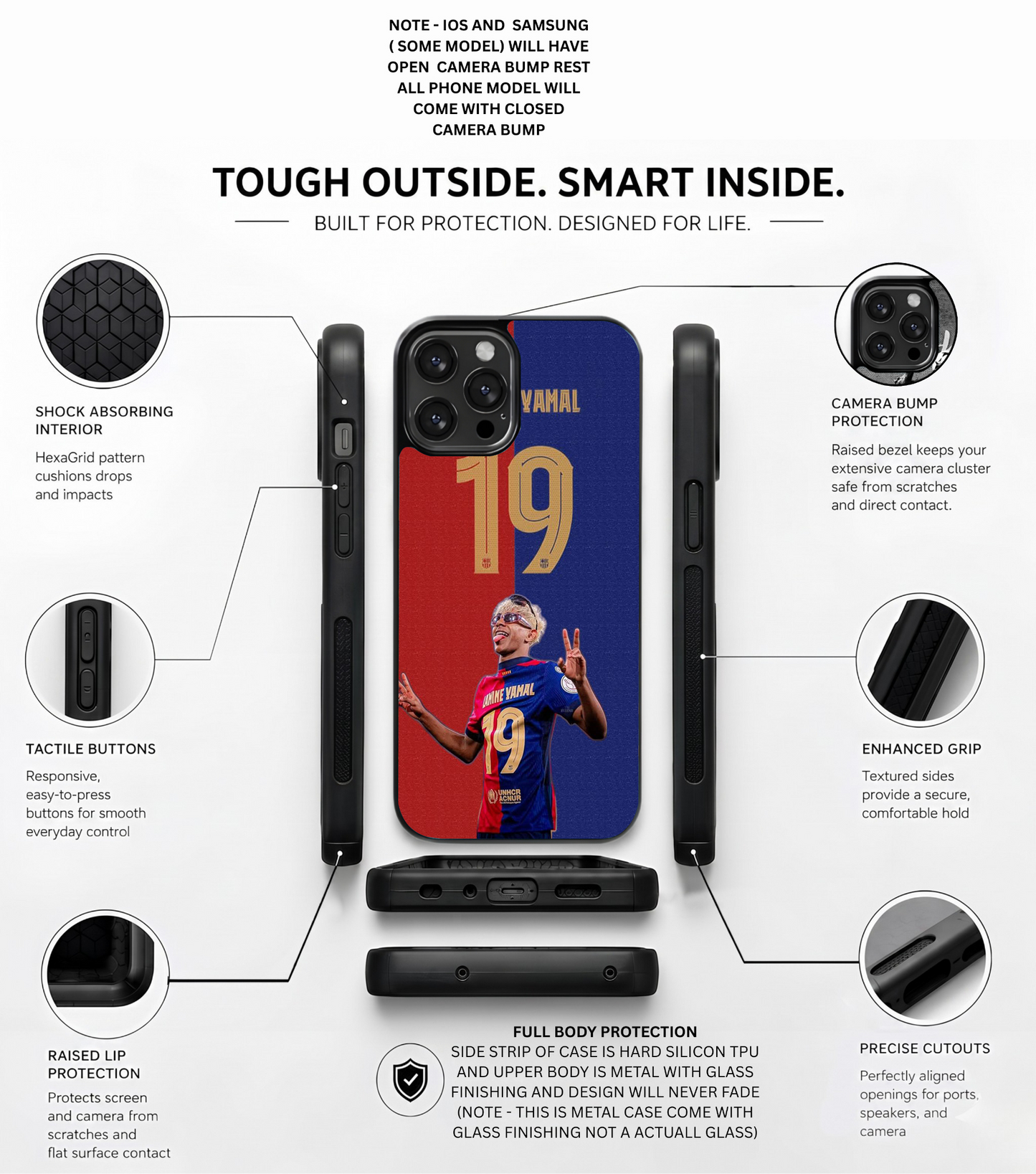 Yamal 19 Barça Edition Case