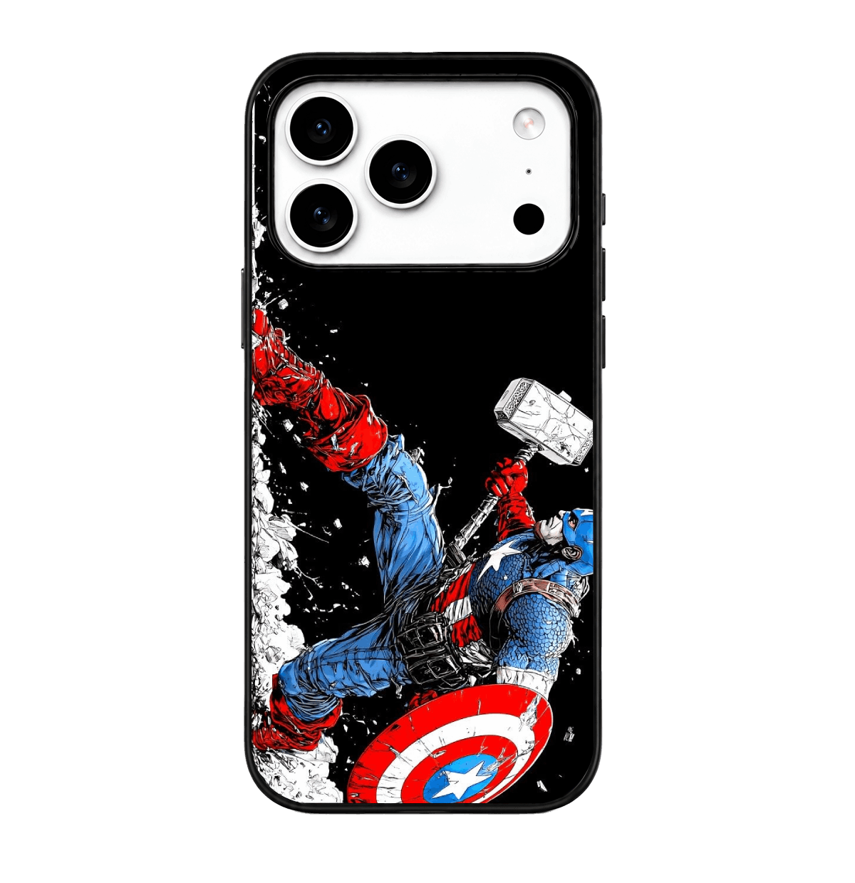Captain America Mjolnir Dark Edition Case