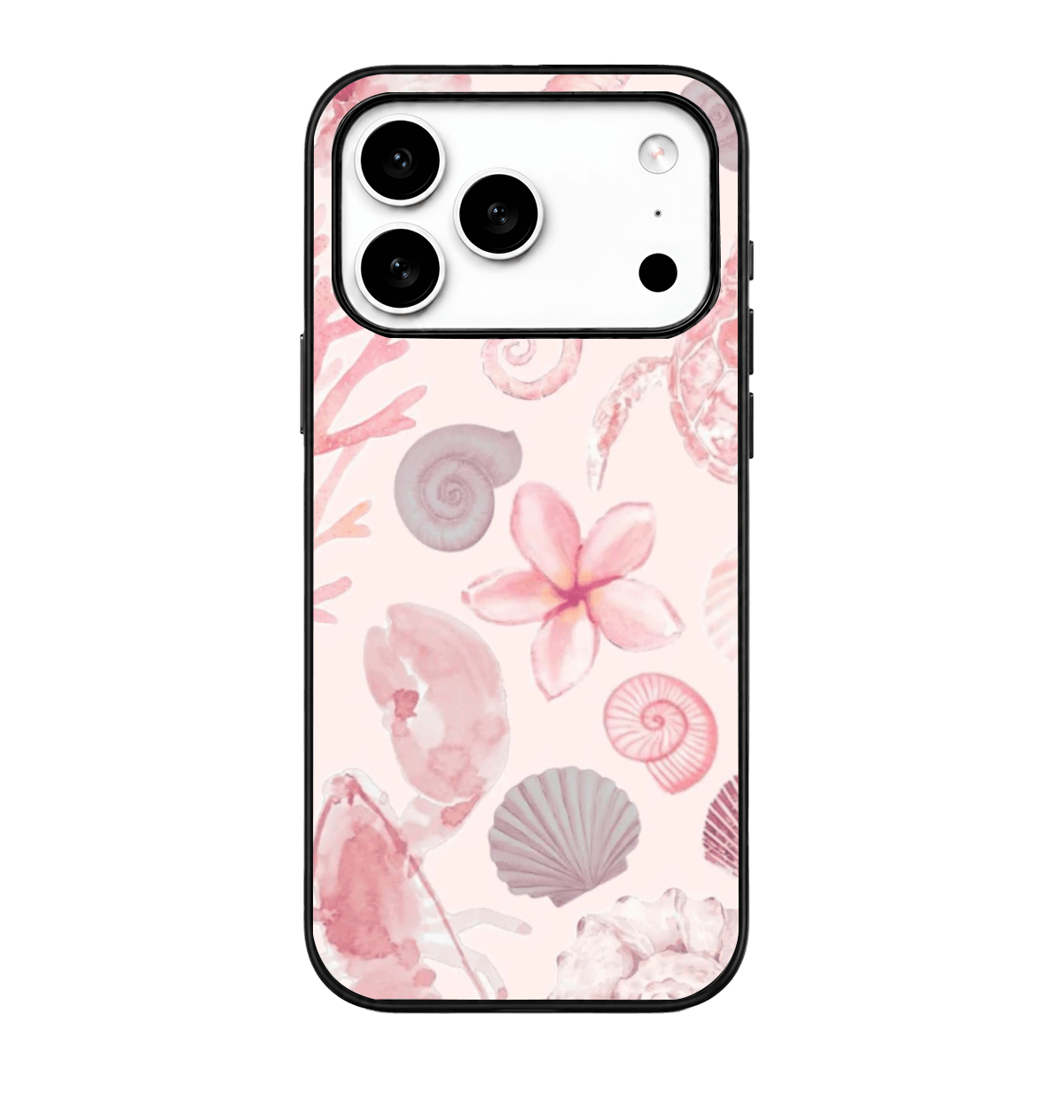 Soft Pink Seahorse Case