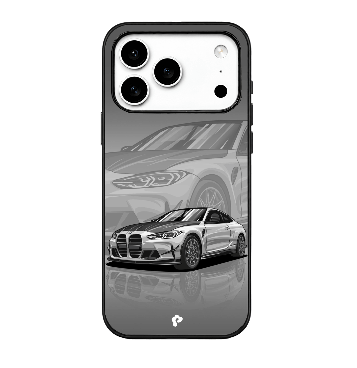 Grey BMW Car Case