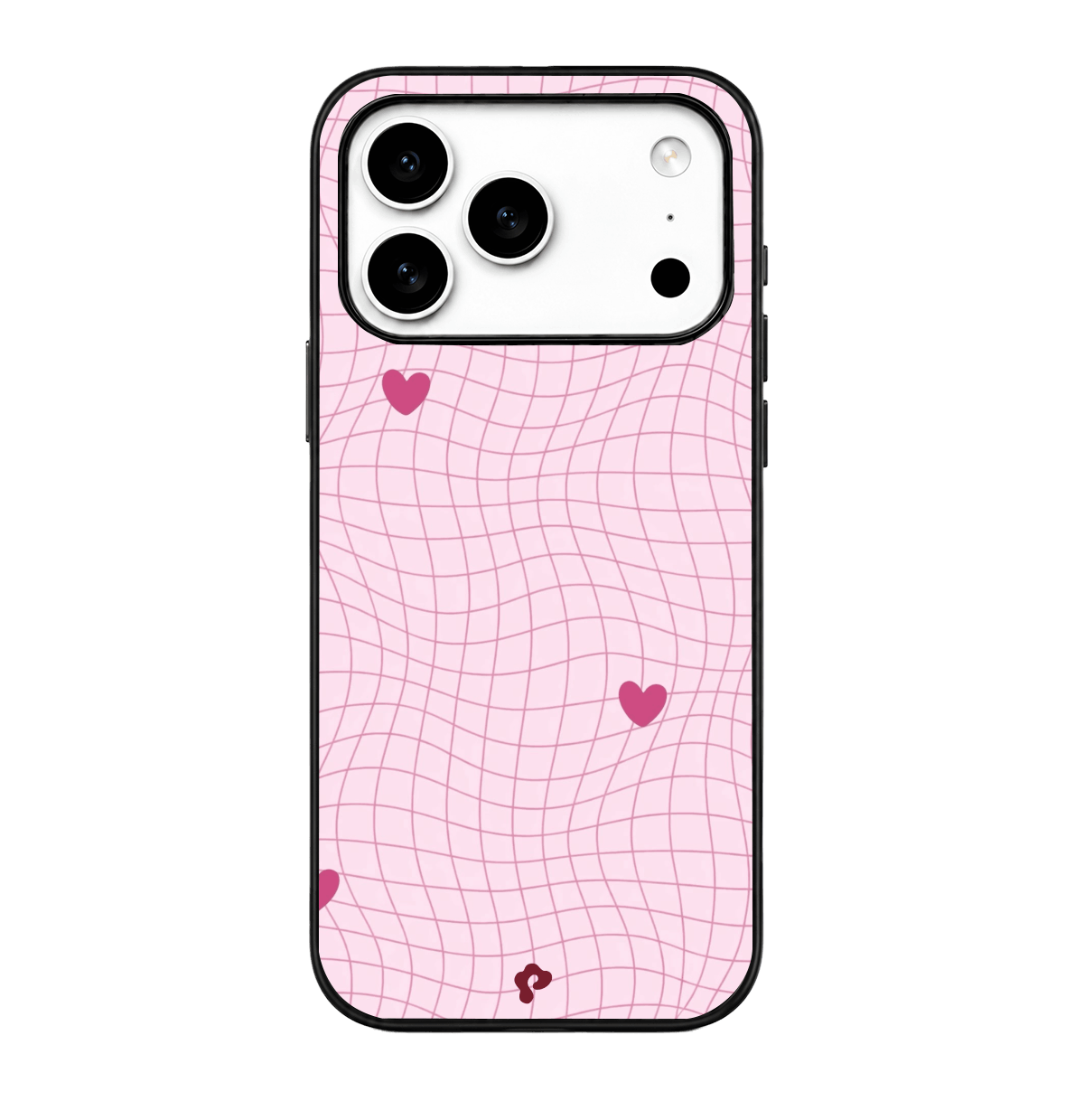 Pink Wavy Plaid Case