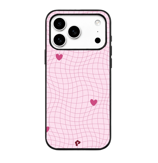 Pink Wavy Plaid Case