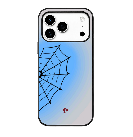 Blue Spider Web Case