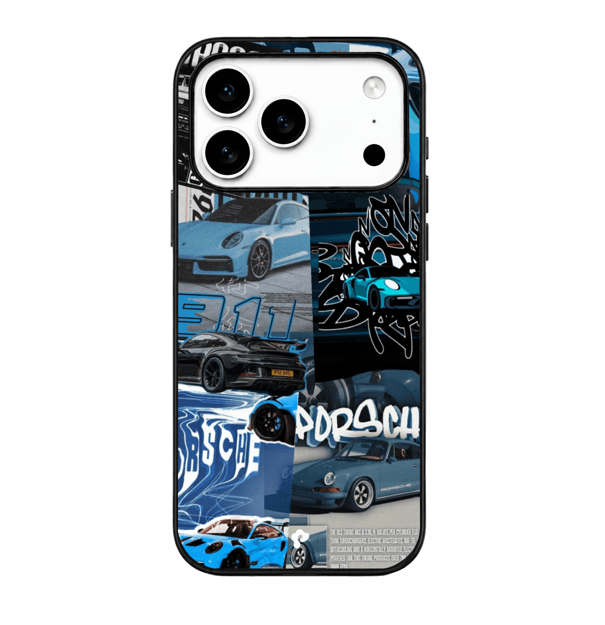 911 Majestic Blue Porche Car Case
