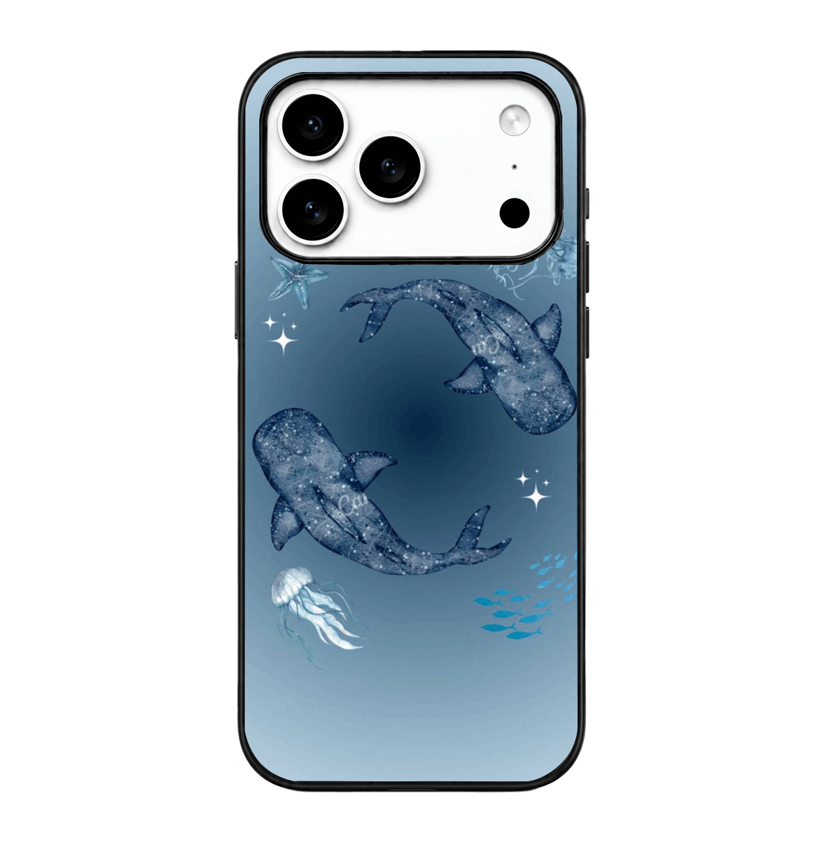 Whale Galaxy Case