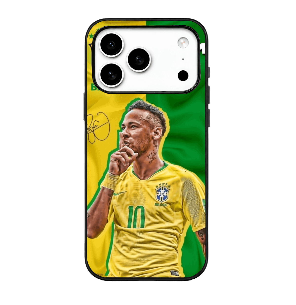 NJR Brazil Flag Split Case