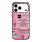 Pink Arctic Monkeys Case