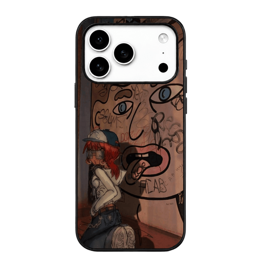 Doodled Girl Case