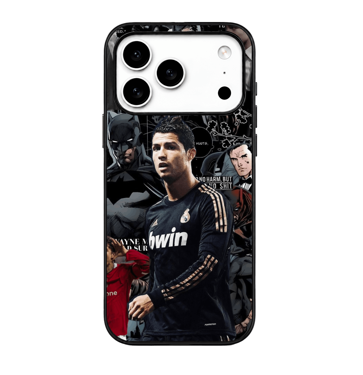 Ronaldo x Batman Grunge Case