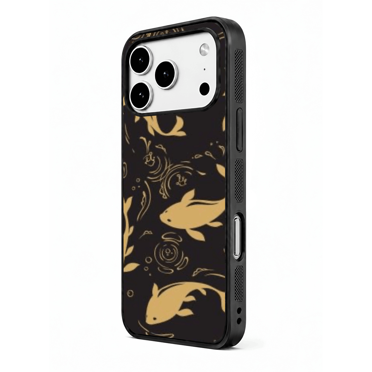 Golden Koi Fish Case