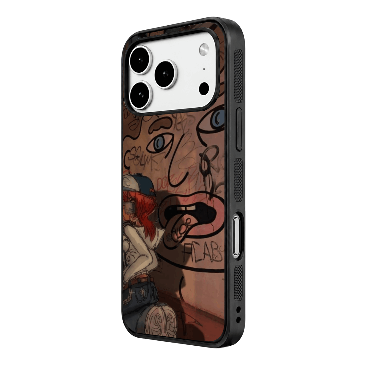 Doodled Girl Case
