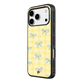 Yellow Plaid With Blue Bows Case