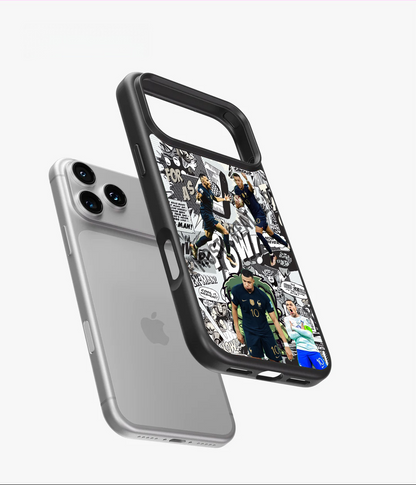 Mbappé Comic Book Collage Case