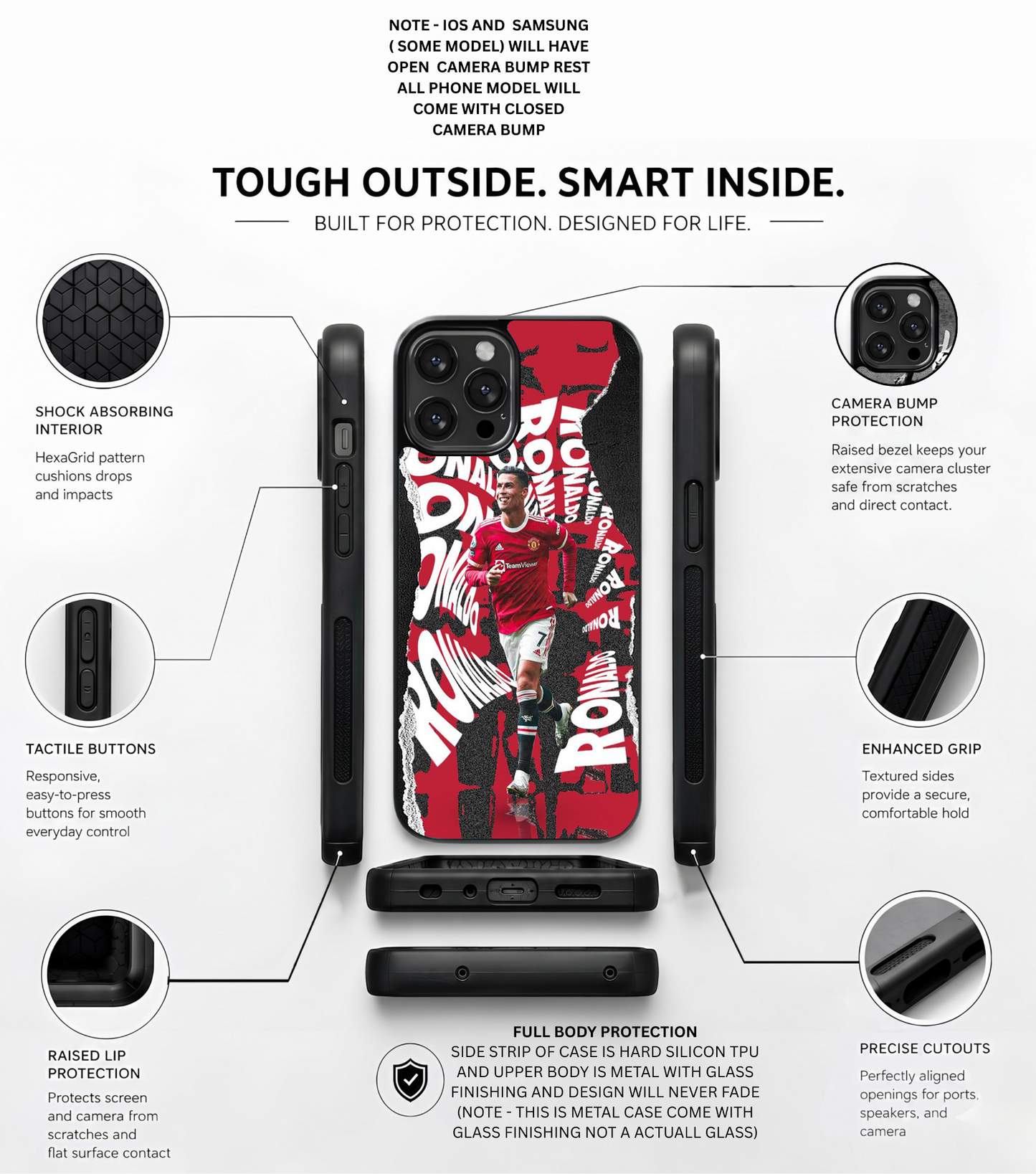 No. 7 Torn Poster Case
