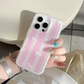 Soft Stripe Ribbon Case