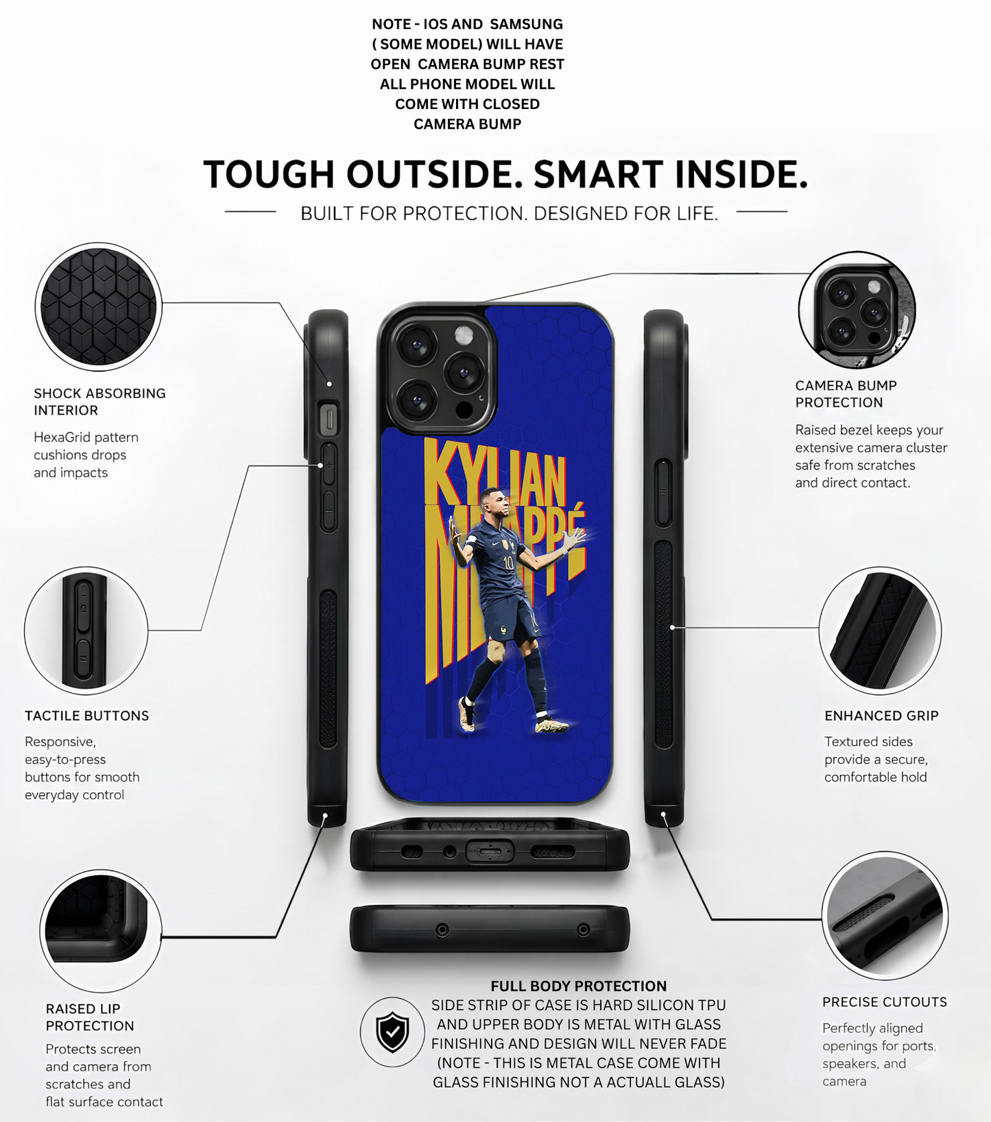 KM10 France Bold Drop Case