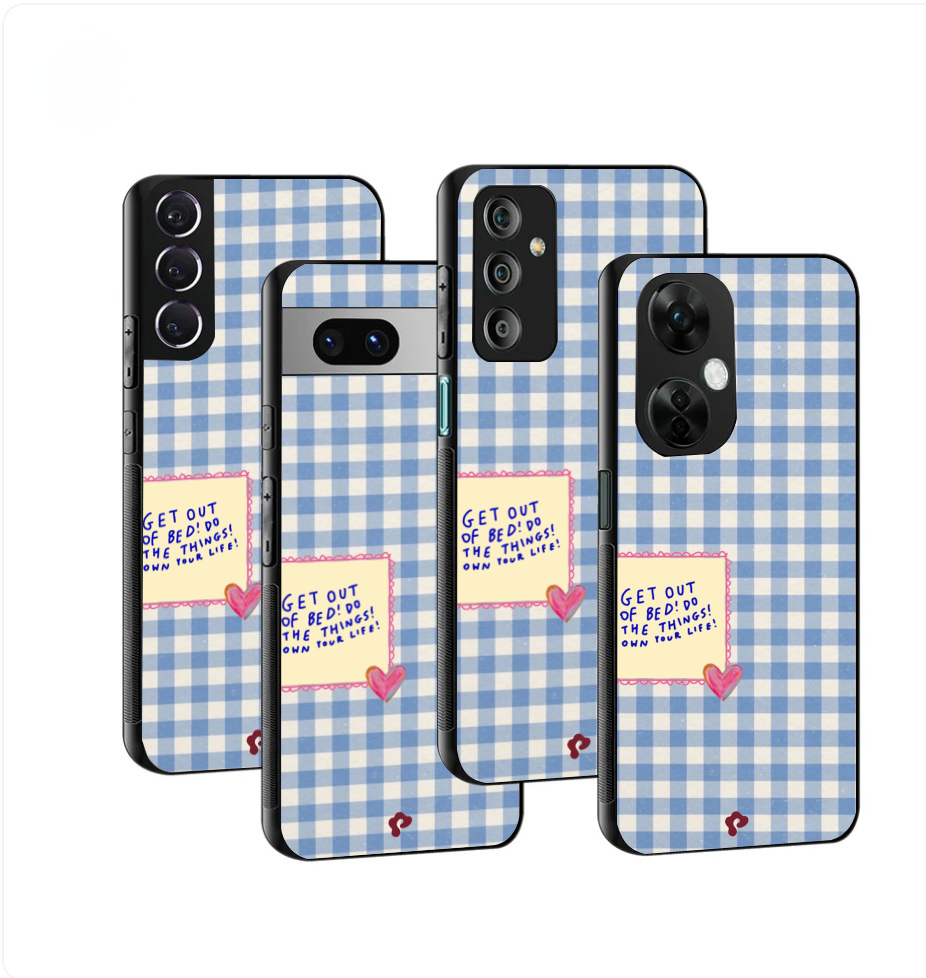 Blueberry Plaid Case