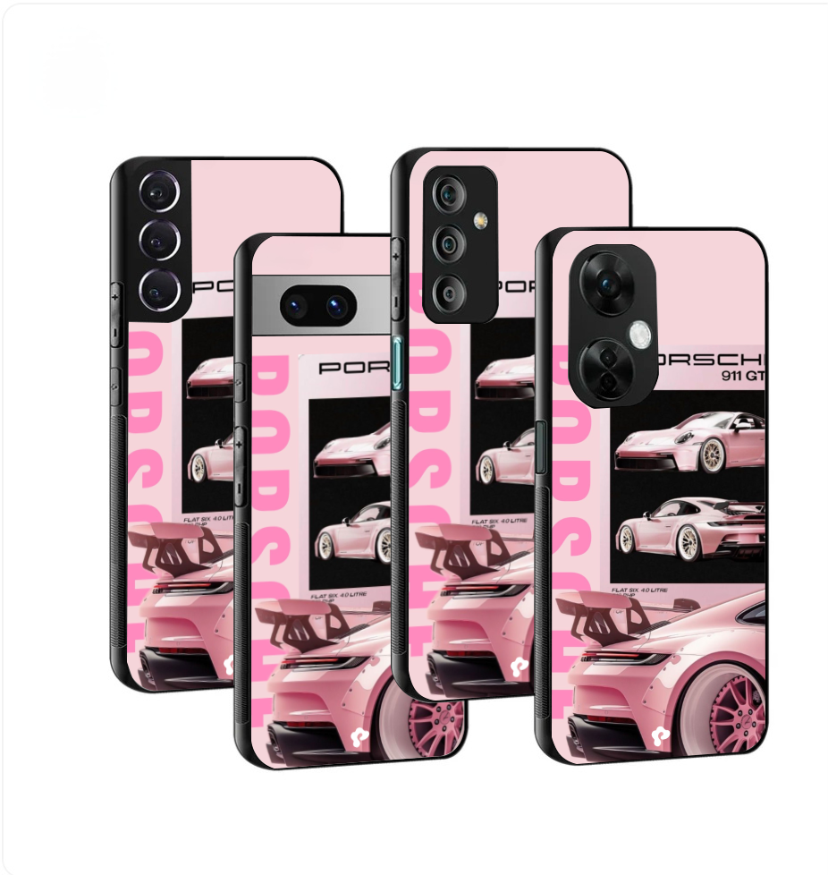 Pink 911 GT3 Car Case