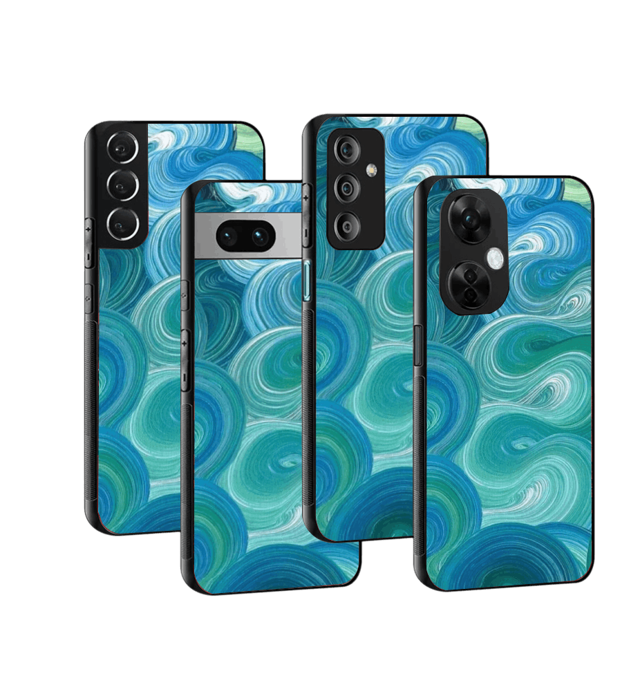 Swirl art Case