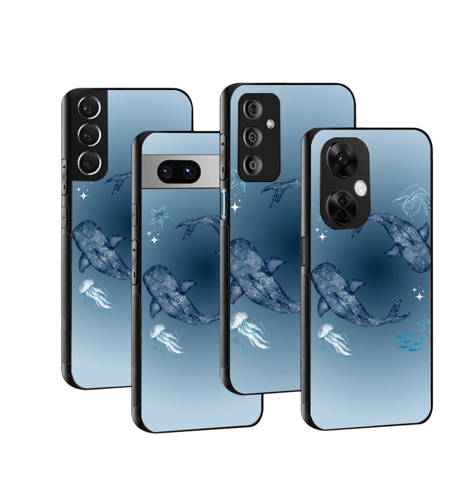 Whale Galaxy Case