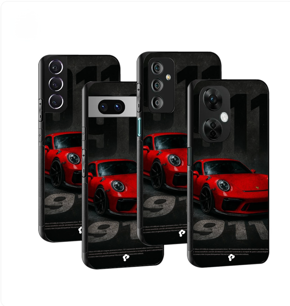 Red 911 Porche Case