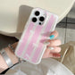 Soft Stripe Ribbon Case