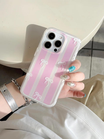 Soft Stripe Ribbon Case