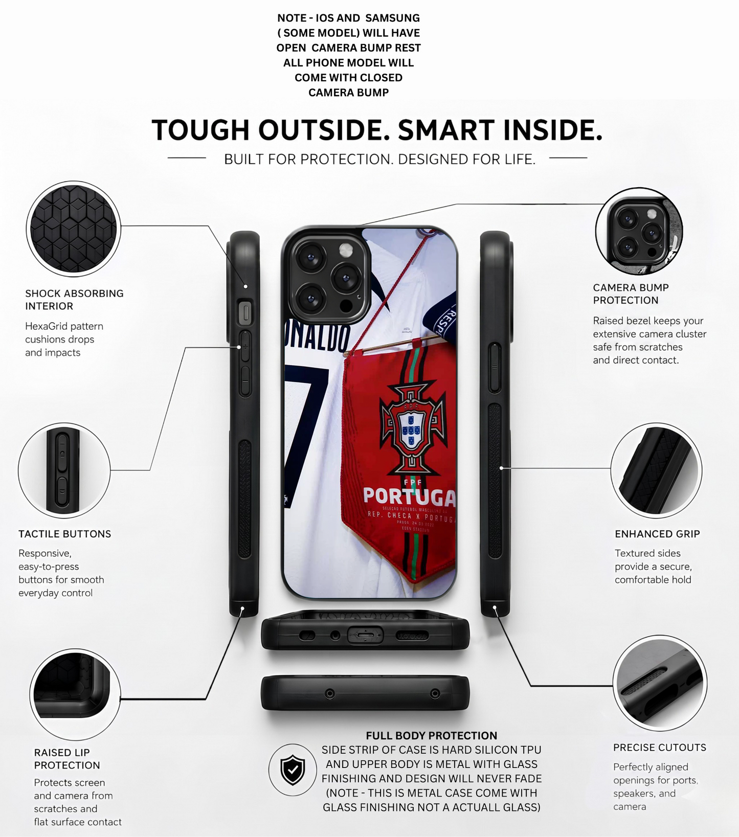 CR7 7 Jersey Phone Case