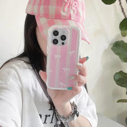 Soft Stripe Ribbon Case