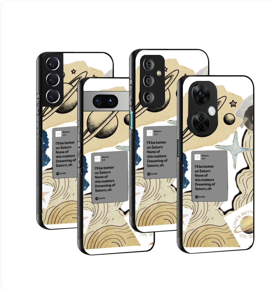 Yellow Saturn Case