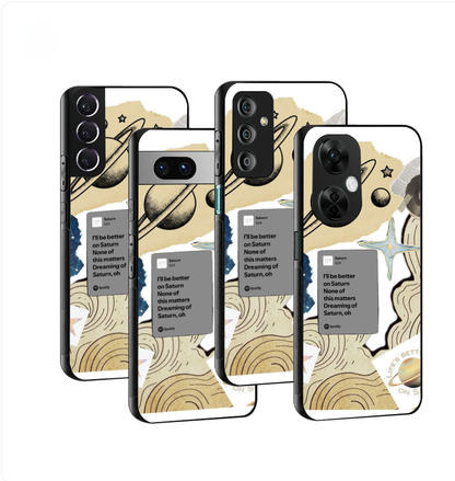 Yellow Saturn Case