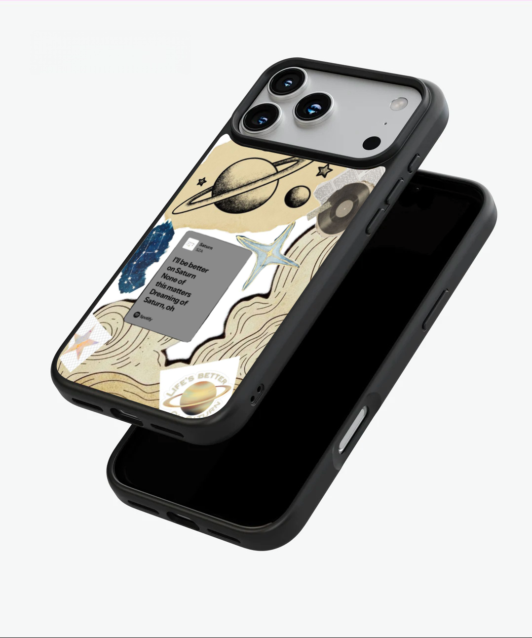 Yellow Saturn Case