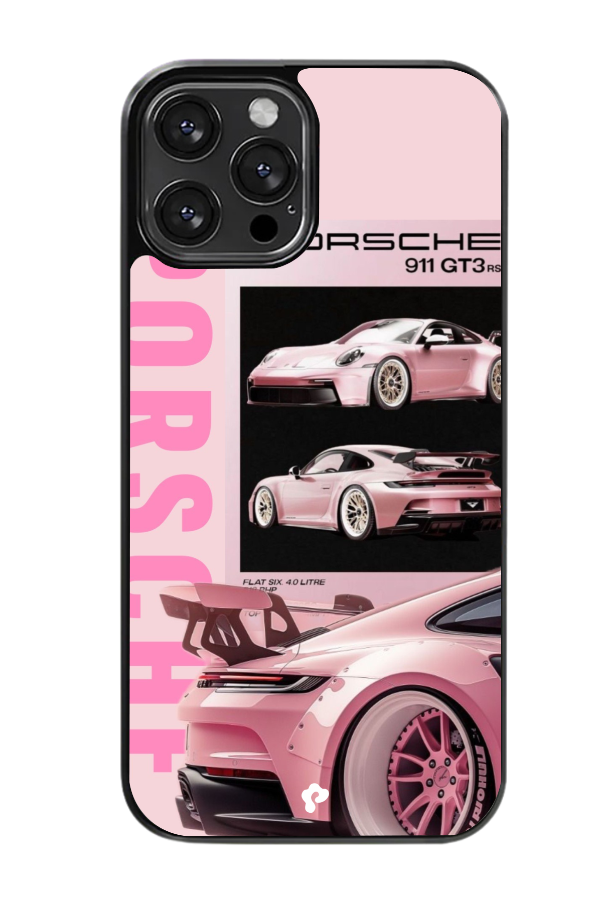 Pink 911 GT3 Car Case
