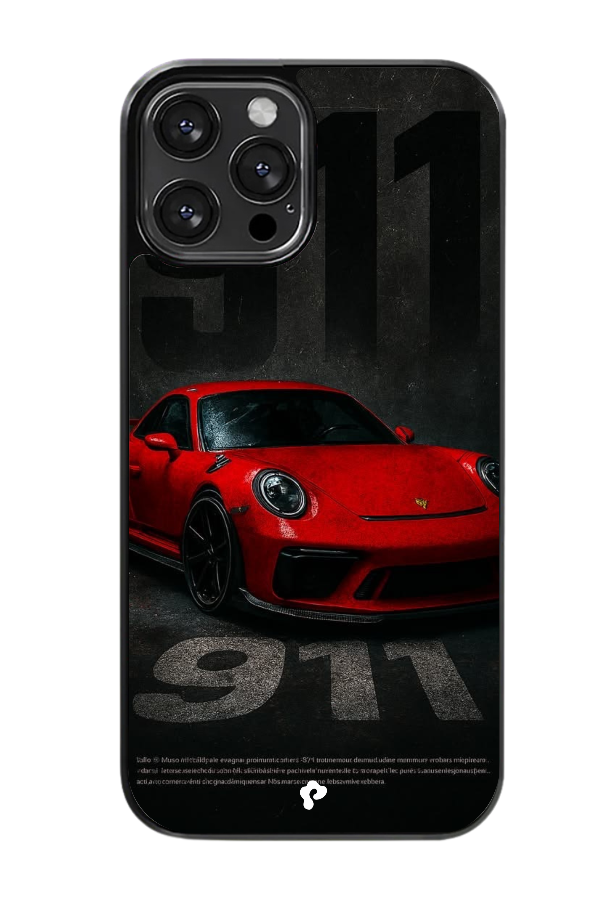 Red 911 Porche Case