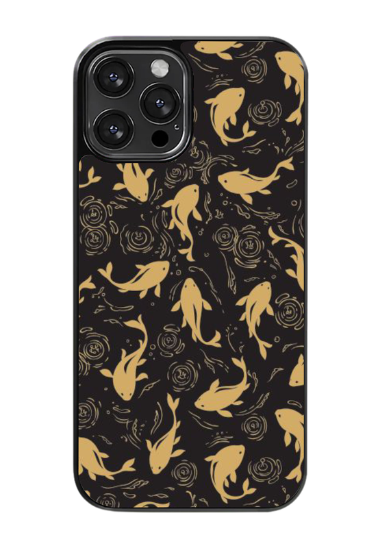 Golden Koi Fish Case